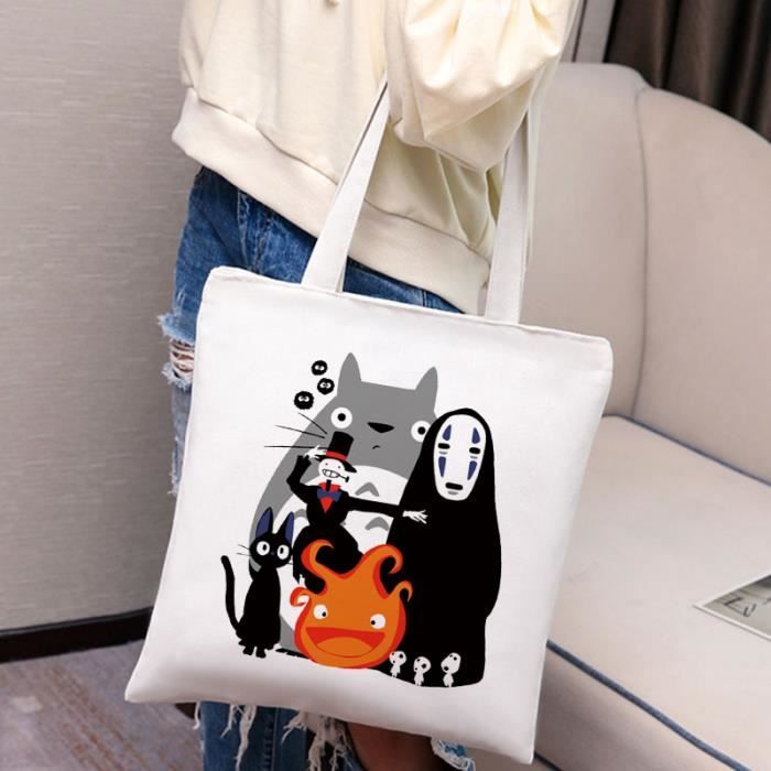 Sac Fourre-tout Pliable Femme – Motifs Chats, Chiens, Bus Londonien, écologique, Réutilisable