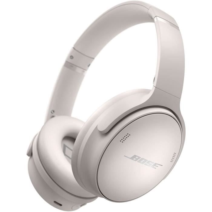 Bose Casque sans Fil Bluetooth à Réduction de Bruit QuietComfort 45 avec Microphone pour les Appels - Argent