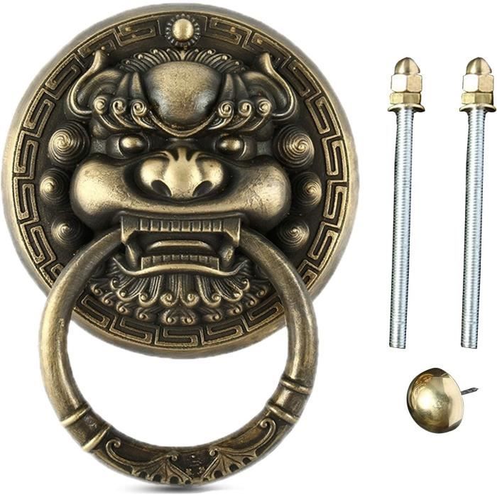 Heurtoir De Porte D Entr e Exquis Sculpt La Main En Forme De T te De 