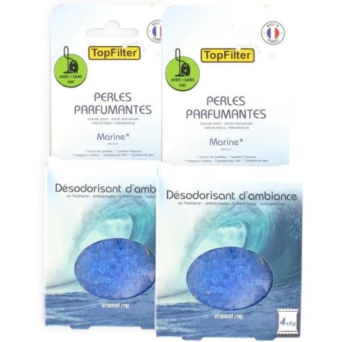 Désodorisant Pour Aspirateur AEG S-Fresh - Lot De 4 - Granulés Parfumés Pour Toutes Les Marques