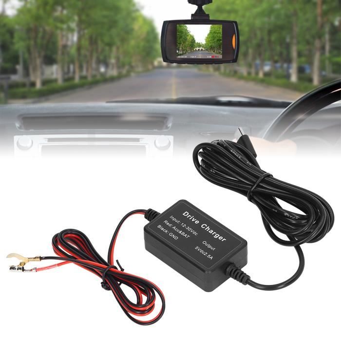 Dakota 20 Dash Cam Hardwire Kit USB-C Cordon D'alimentation Pour Chargeur De Caméra De Dashcam Batterie Intégrée