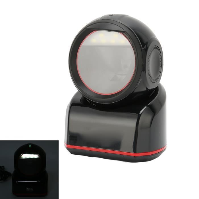 Scanner de Codes-Barres - DIOCHE - Noir - USB - 2D - Matériau ABS ...