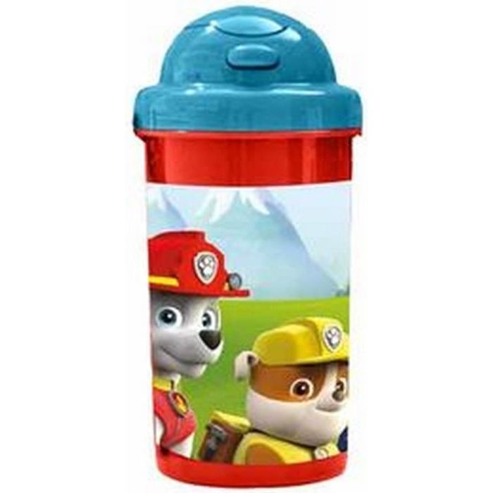 Pat Patrouille Gourde Pop Up 500ml Rouge A L Unite Cdiscount Maison