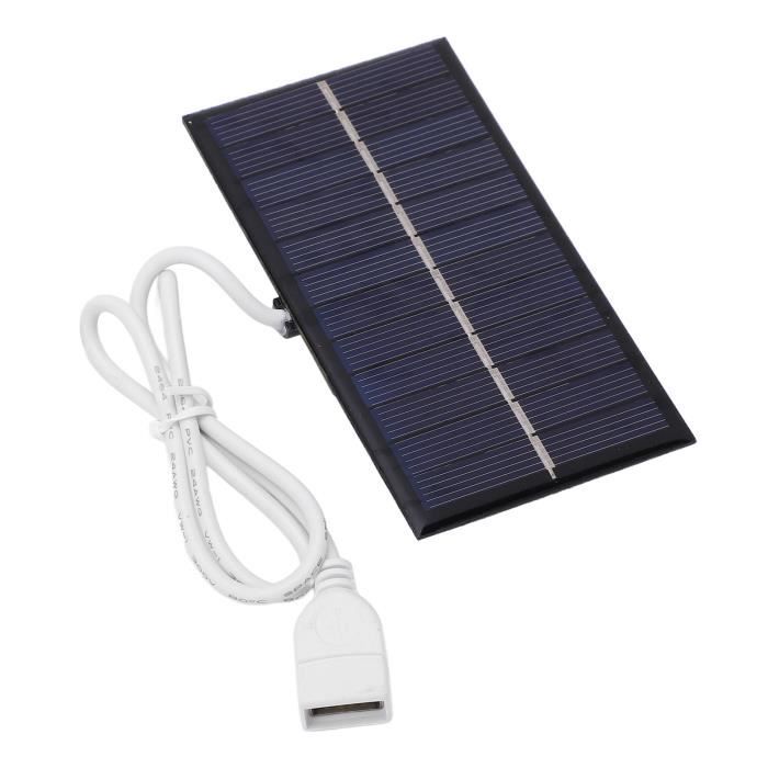 Mini Panneau Solaire 1W 6V Portable - Chargeur Solaire Polysilicium Pour Appareils