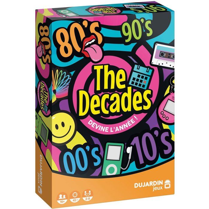 Jeu D'Ambiance Dujardin The Decades – Voyage À Travers Le Temps, Équipe - vue 2
