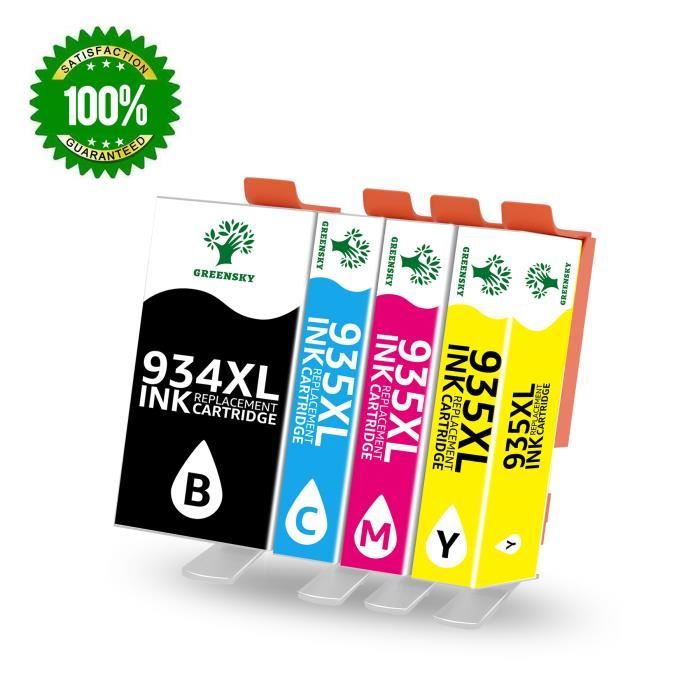 Toner Kingdom Kompatibel Tintenpatronen Set – Für HP 934XL/935XL, Für Officejet Pro 6230/6830/6820 – 5 Pack (2x Schwarz, Cyan, Magenta, Gelb)