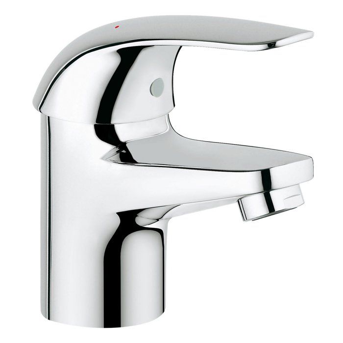 Grohe Mitigeur Lavabo Monocommande 1/2" EUROECO Chromé 32734000