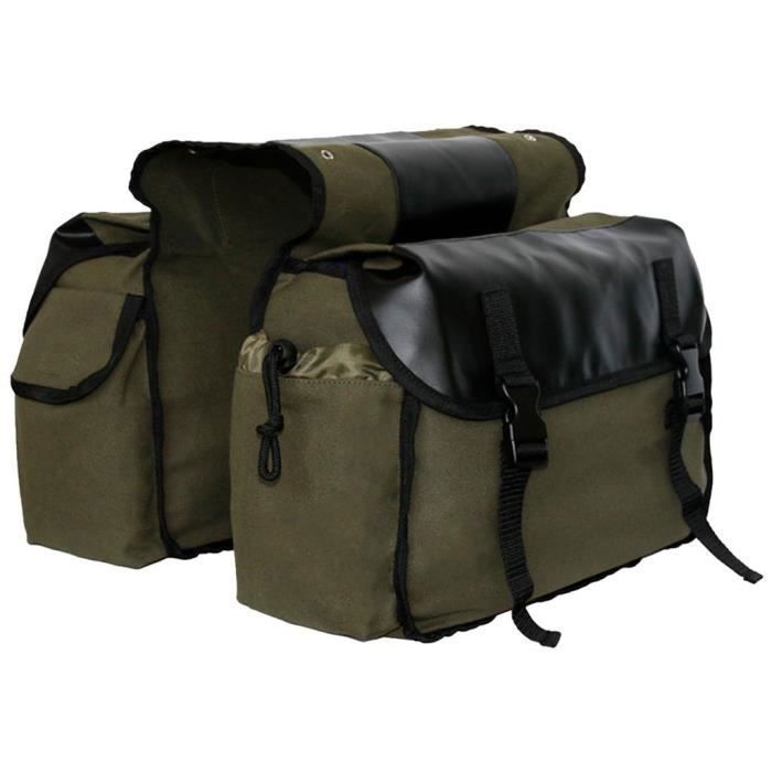 Sac étanche Vélo Pannier 20L, Sac Porte-Bagages Arrière Vélo 20L Sports De Plein Air Sacs à Vélo Gym Sac De Sport De Multifonctions Pour Hommes Commute, Et Voyage Pique-Nique,Noir