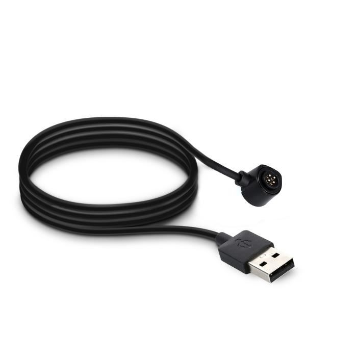 Kwmobile Cable USB Polar Loop M600 Cable de rechange pour chargement de Polar Loop M600 Chargeur fitness tracker Cdiscount Informatique