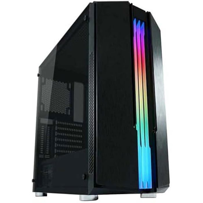 LC-Power Midi - LC-702B - Couleur - Design Élégant - Espace Optimisé - vue 1
