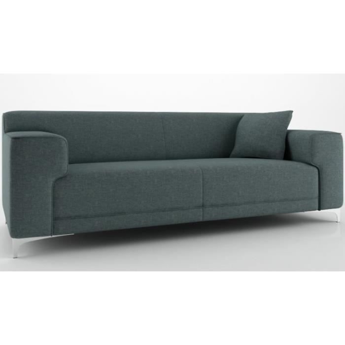 Canapé Tissu 3 Places Costa Achat Vente Canapé Sofa
