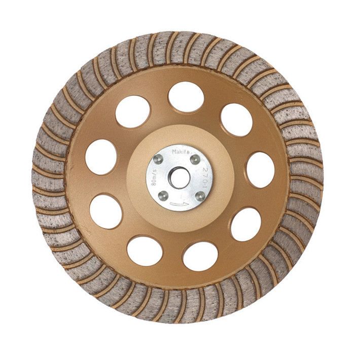 Plateau de ponçage diamant TURBO pour la finition du béton Makita B 49993 - vue 1