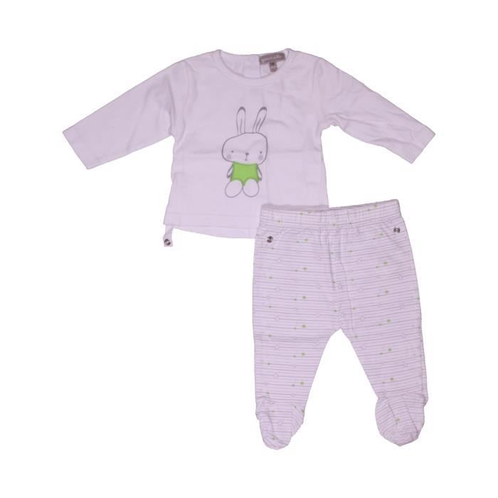 Pyjama 2 Pieces Bebe Garcon Grain De Ble 1 Mois Blanc Ete Vetement Bebe Blanc Blanc Cdiscount Pret A Porter