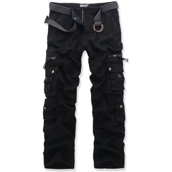Pantalon Chino Slim Homme Dockers - Taille W34 L32 - Bleu Nuit Coton Stretch - Occasion TB état