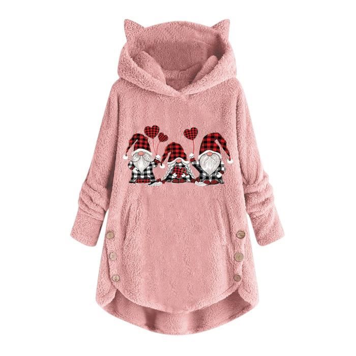 Pull store sherpa femme