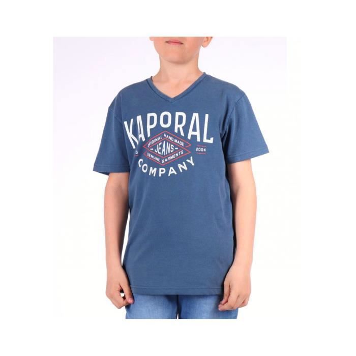 Kaporal T Shirt Gar on AXIS Bleu Taille 12 Ans Bleu