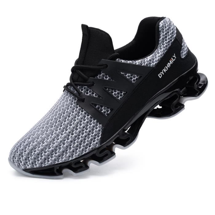 DYKHMILY Chaussures de Sécurité Homme Femme Anti-Piercing Légere Respirante Embout Acier Basket de Securite Antidérapantes Chaussures de Travail 