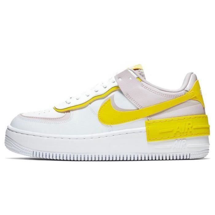 Nike Air Force 1 Shadow Basket Air Force One AF 1 Low Chaussures de Running  CJ1641-102 Femme Blanc - Achat / Vente basket - Cdiscount