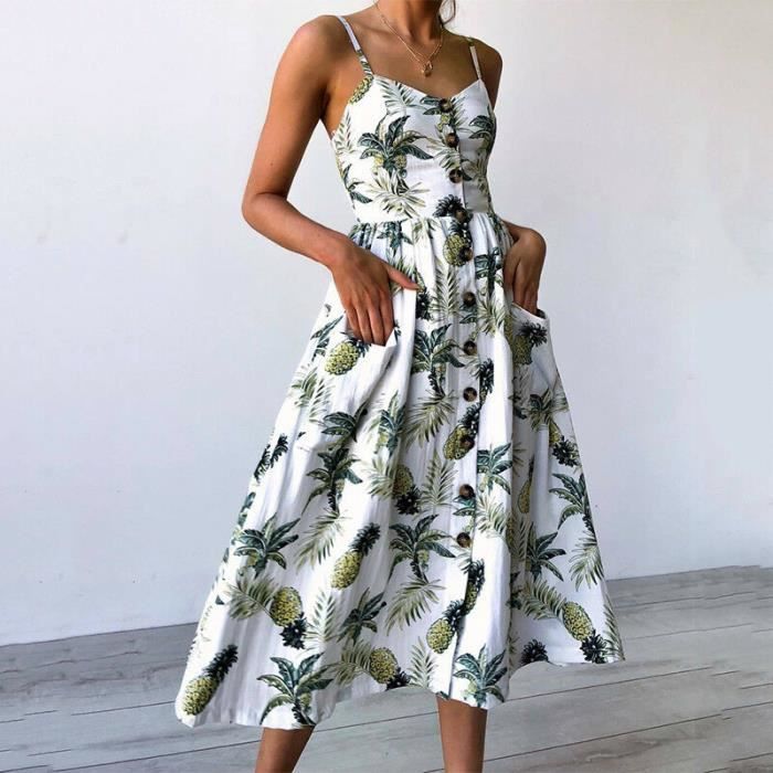 Robe ete midi top