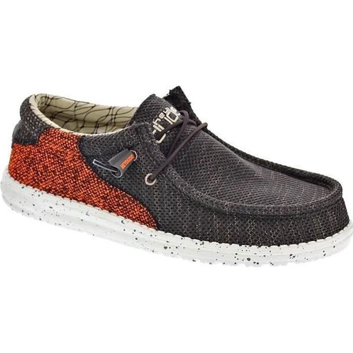 Mocassins - Dude Wally Sox Homme Bleu Bleu - Cdiscount Chaussures