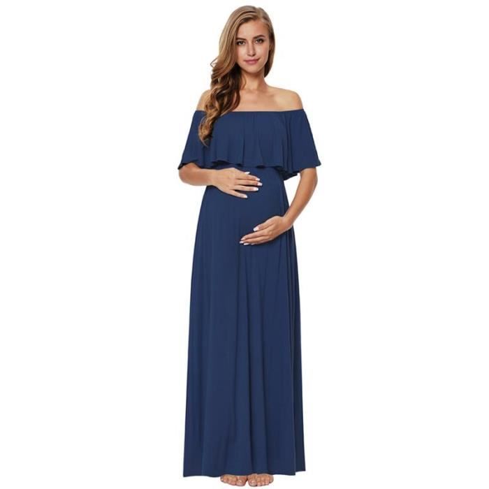 Robe de Maternit?� - longue de maternit?� pour femmes Pic - Cdiscount Pr??t-?�-Porter