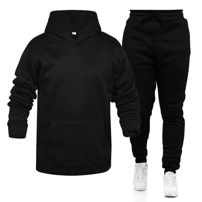 Survetement capuche on sale homme