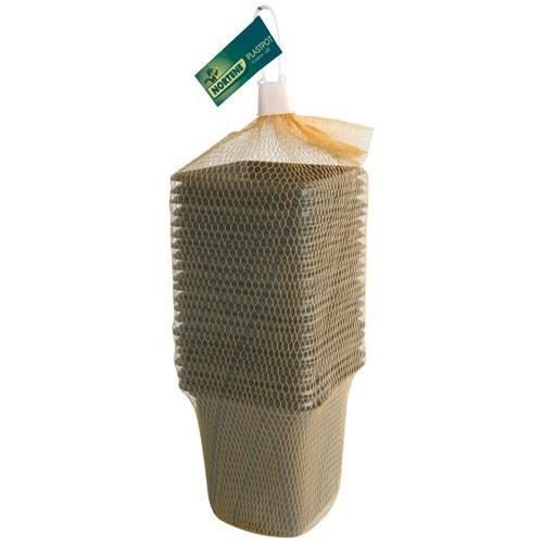 Plastpot NORTENE 20 pots carrés 7x7x6cm