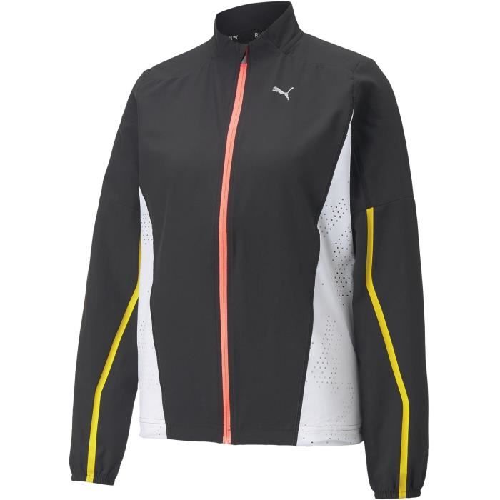 Veste de Running - PUMA - Femme - Noir/Blanc