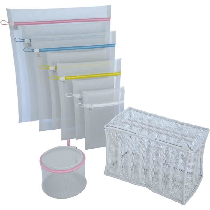 Lot De 3 Sacs à Linge – Normal, Large, Extra-Large – Protection Linge Délicat, Organisateur Voyage - 8