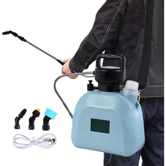Bouteille De Pulvérisation électrique USB 2,5-0,9 L, Brumisateur D'arrosage Automatique, Outils De Jardinage, Pulvérisateur D'assainissement électrique