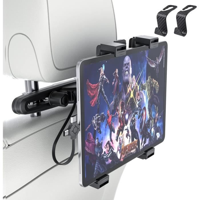 360° Universel Voiture Fixation Siege Appuie-Tête Support Pr Tablette 7