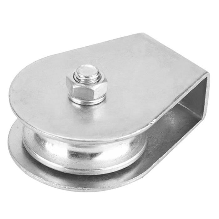 4pcs Poulie De Porte De Garage Avec Roulements 6200ZZ - Diamètre 46mm Nylon Robuste