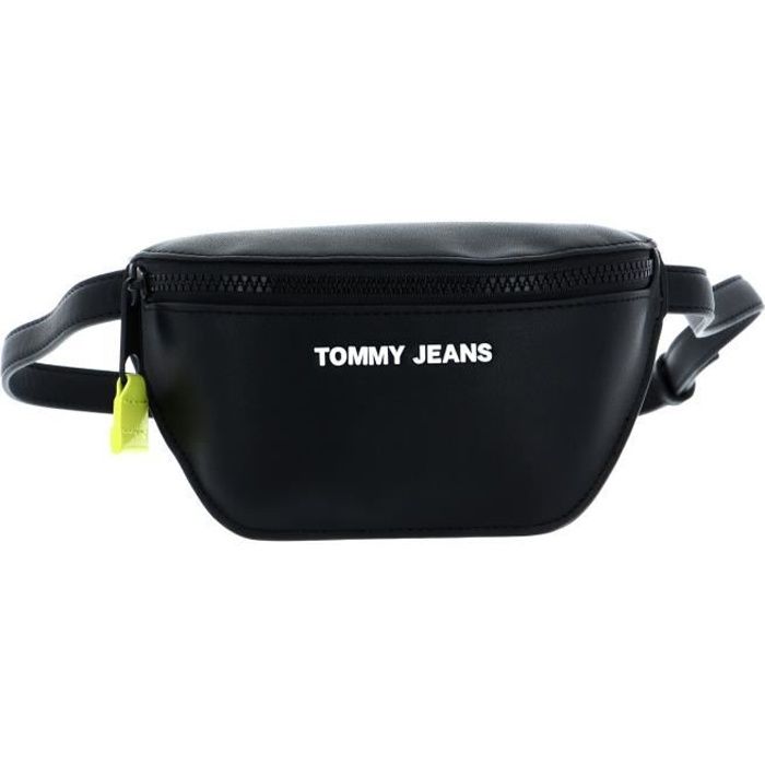 TOMMY HILFIGER TJW Femme PU Bumbag Black 148429 sac banane banane Noir Cdiscount Bagagerie Maroquinerie