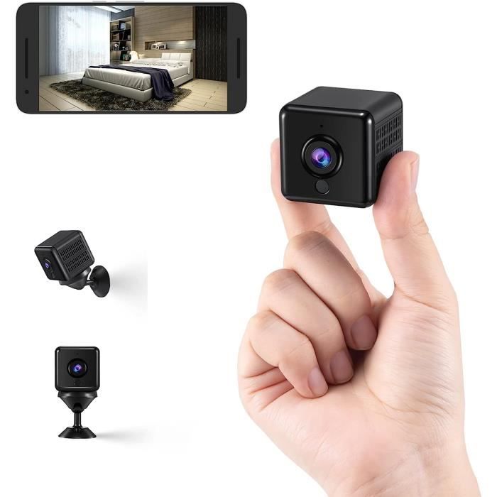 Mini Caméra Espion WiFi 4K Jouliax - Détection Mouvement, Vision Nuit, 32G Offerte - Surveillance