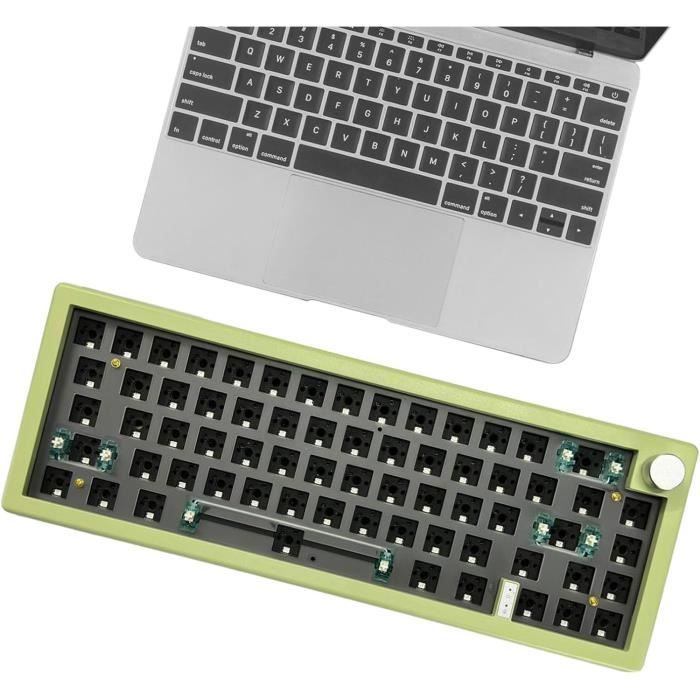 Kailh Box Jade Lot De 65 Commutateurs RVB SMD Pour Clavier De Jeu Mécanique 3 Broches IP56 Etanches Compatible Cherry Mx