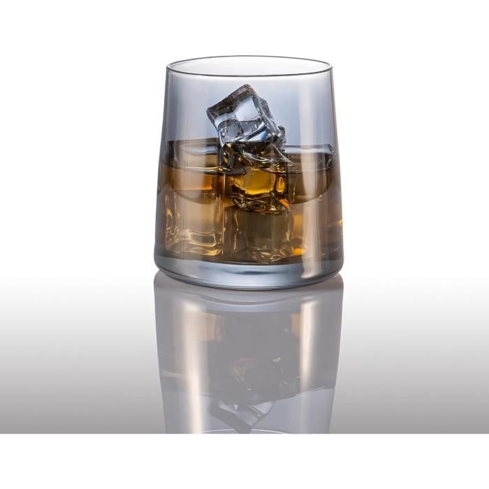 Verres À Whisky, Set De 4 Mugs-Verres À Cognac, Gobelets Transparents Verres À Whisky, Set De 4 Mugs-Verres À Cognac, Gobelets Transparents