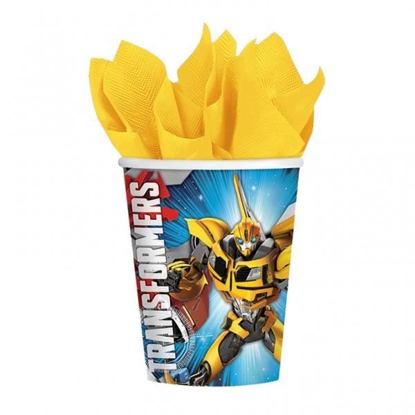 Lot De 8 Gobelets Transformers Deco Anniversaire Cdiscount Maison