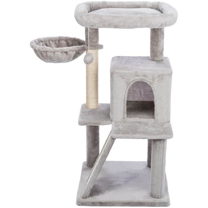 Arbre à chat TRIXIE Pepito Junior - 98 cm - Gris
