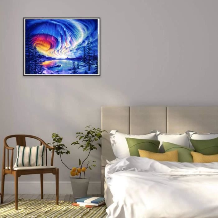 Peinture Par Numéros Tour De Londres & London Bridge – Kit Bricolage 40x50 Cm Acrylique Décoration Murale