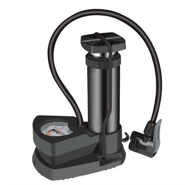 Pompe À Pied Vélo Ecomax NOIR NAKAMURA Pompe À Pied Vélo Ecomax NOIR NAKAMURA