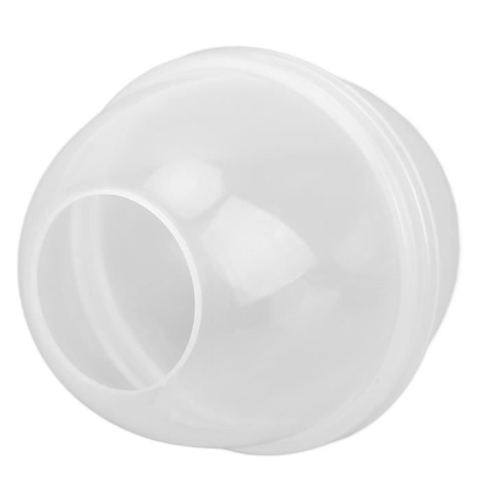 HOMSFOU Lot De 100 Bols à Gaz Transparents - Pour Le Loto - En Caoutchouc Transparent - Pour Remplir Soi-même - Moules De Bain - Capsules Transparentes - Petite Balle à Bière