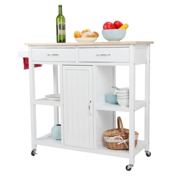 Farmhouse Style Grand îlot de cuisine avec prise de courant, chariot de Farmhouse Style Grand îlot de cuisine avec prise de courant, chariot de