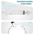 8 irrigateurs nasaux de style seringue, adaptés aux nettoyants nasaux de sécurité pour nouveau-nés et tout-petits, avec embouts-1