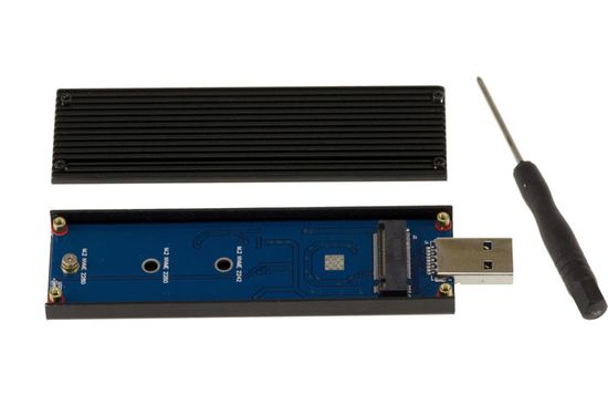 Clé USB boitier en aluminium pour SSD M2 vers USB3 (USB 3.0 5G) pour SSD M2  de type SATA format 2230 2242 2280 - Cdiscount Informatique
