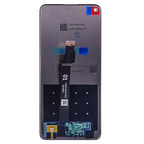 Écran LCD + Vitre Tactile Pour Huawei P40 Lite 5G (modèle CDY-NX9A) - 6.5 Pouces, Gris Argent, Neuf