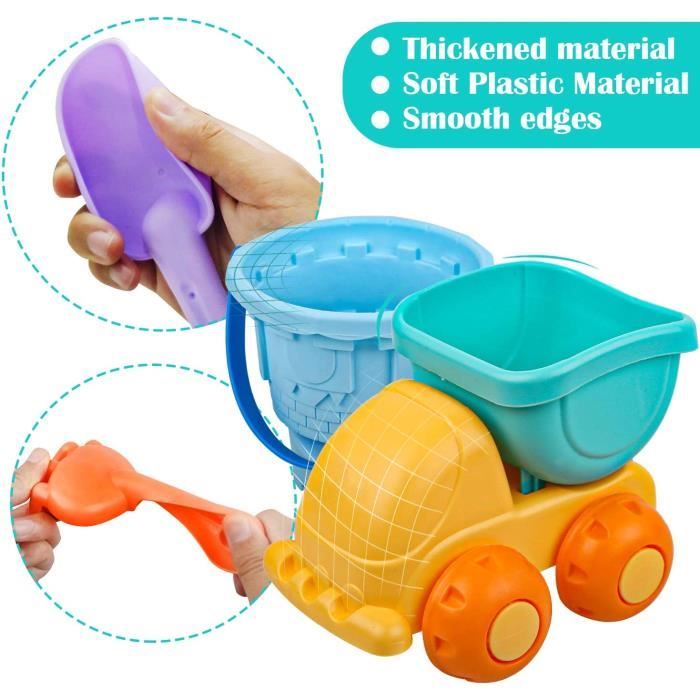Kit d'acessoires pour bac à sable EXPLORATEUR plastique