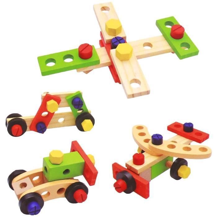 Jouet Tournevis Montessori en Bois pour la Motricité Fine - Jouet Éducatif en Bois 3-5 Ans Jouet Tournevis Montessori en Bois pour la Motricité Fine - Jouet Éducatif en Bois 3-5 Ans