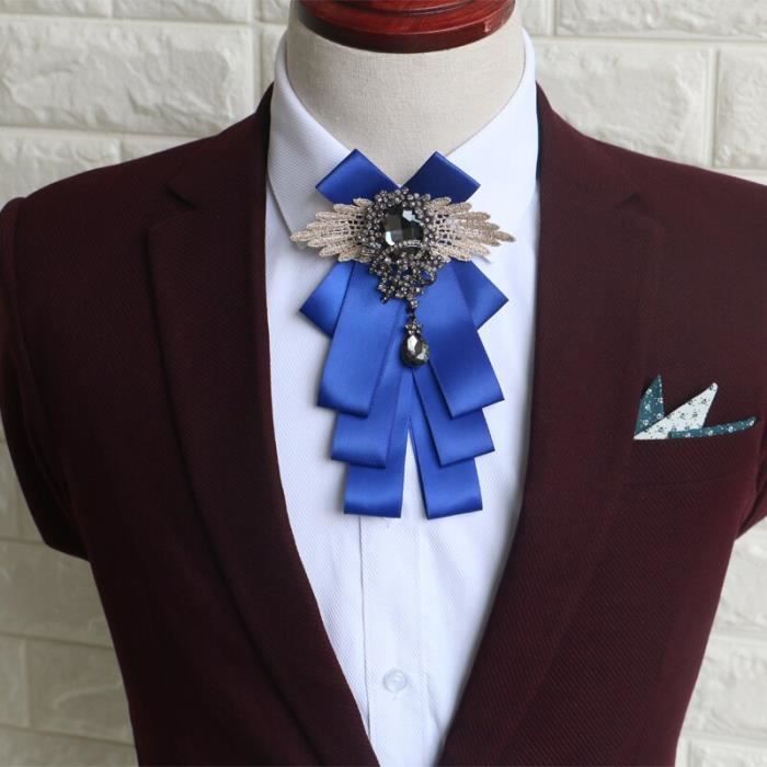 Set Cravate Et Nœud Papillon WedDecor - Satin - Mouchoir De Poche Inclus - Pour Mariage, Soirée, Business