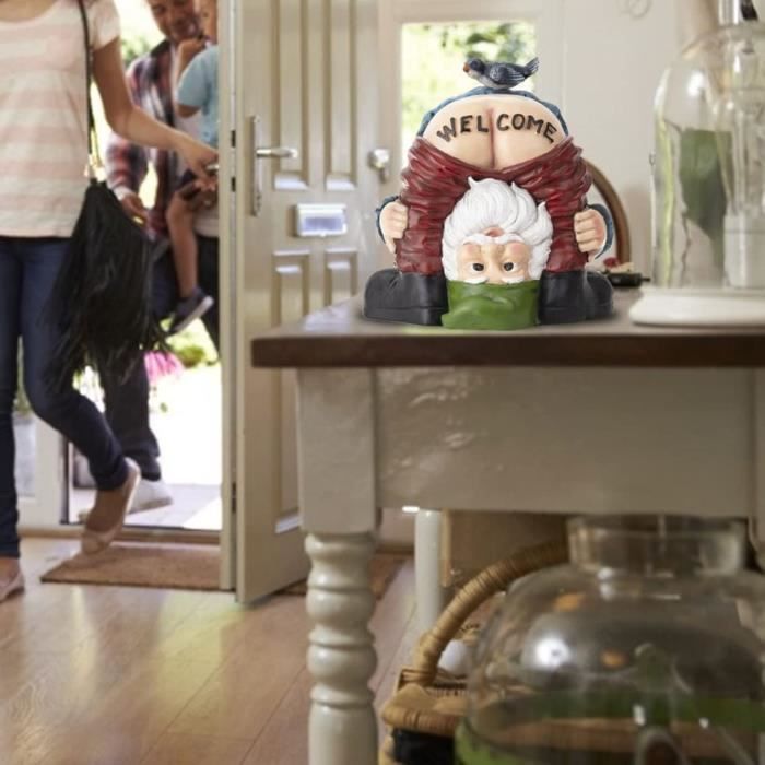 AGDLLYD Statue De Nain De Jardin GNOME,Statue Drôle,Statue En