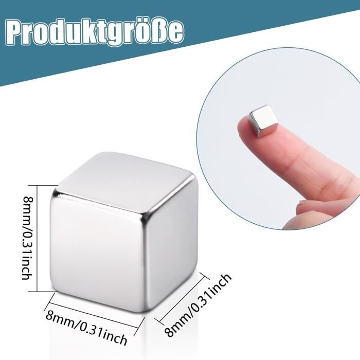 TRYMAG Lot de 120 petits aimants puissants en néodyme de terres rares, 15 x 2 mm, pour travaux manuels, réfrigérateur, tableau blanc, casier, réfrigérateur, bricolage, tableau effaçable à sec